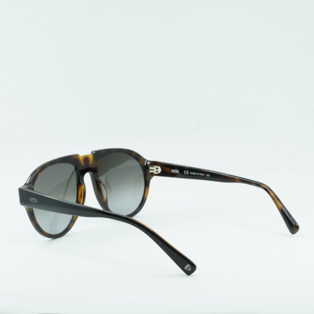 💯 NEW MCM 692S 019 BLACK HAVANA GREY GRADIENT SUNGLASSES - Picture 7 of 12